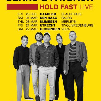 Beans & Fatback deelt single Loaded Gun, album Hold Fast – tour langs Nederlandse zalen